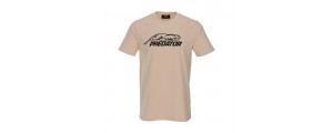 T-Shirt  Predator Outline Beige M-XL