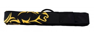 Queueköcher Predator Sport  Backpack 3/5 Schwarz, Gelbes Logo