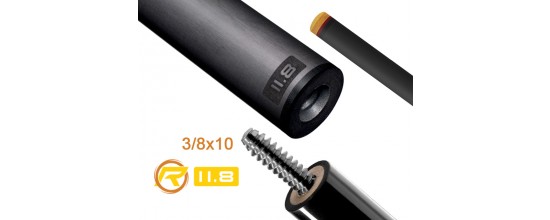 Predator REVO Cue Shaft 11.8mm Carbon, 3/8x10 joint BVP