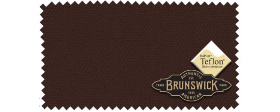 Billardtuch Brunswick Centennial Chocolate Brown für 9ft