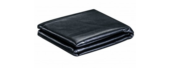 Billardtisch-Abdeckplane Vinyl 9ft  schwarz