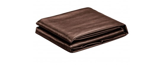 Billardtisch-Abdeckplane Vinyl 9ft  braun