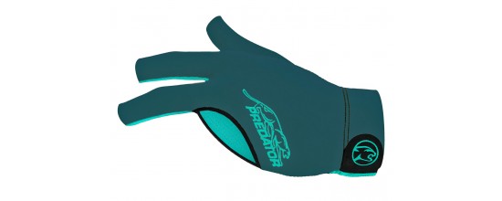 Billard Handschuh Predator Second-Skin, Grün/Türkis, XXS-XXL, linke Hand