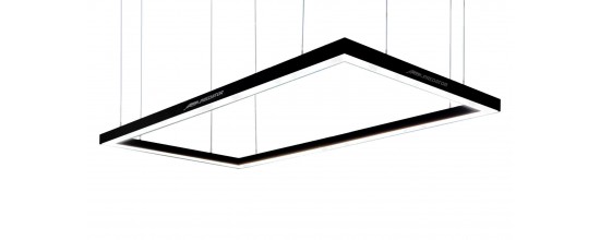Predator Arena Billiard Lamp 9 Feet EU 9F4S PCBK C5R9 - 4 Pieces - Matt Black