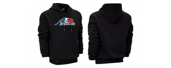 Kapuzenpullover Predator mit Frankreich Predator Logo S - XXL