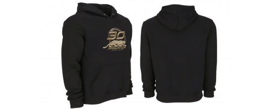 Kapuzenpullover Schwarz Predator mit 30th Gold Logo M - XL