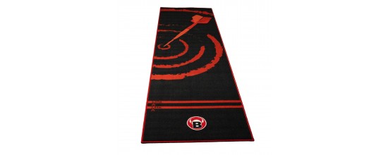 BULL'S Carpet Mat “140” Red – Textile Dart Mat