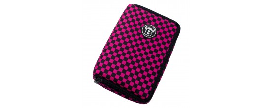 Darttasche BULL'S TP Premium Pink/Schwarz für 3 Pfeile Zubehör