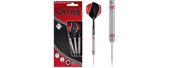 Steeldarts Bull's ARTOS AR3 Rot mit 80% Wolfram, 24g