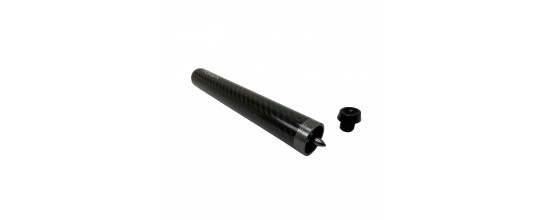 Black Extension Carbon Fiber for Poison Carbon Pool Cues