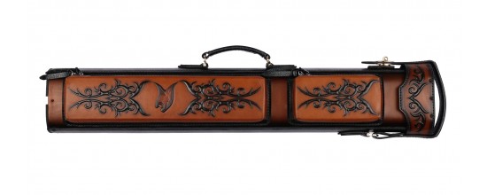 Hartschalen-Queueköcher Predator Volturi Limited Edition Leder 3x6