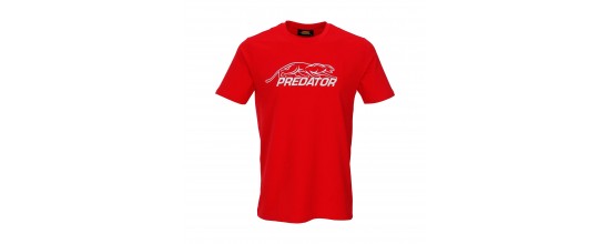 PredatorOutline Logo T-Shirt Red M-XL  