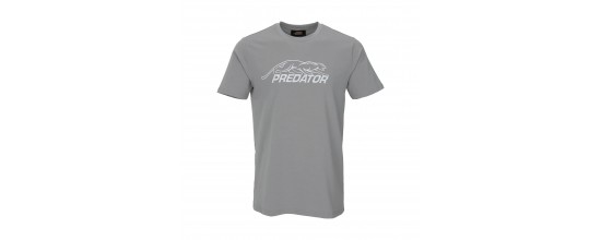 PredatorOutline Logo T-Shirt Gray M-XL  