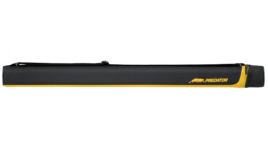  Pool Cue Hard Case Predator 1x1, Black & Yellow with Shoulder Strap