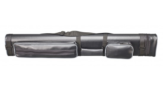 Queueköcher Oval 2/4 Schwarz/Grau mit Schultergurt 