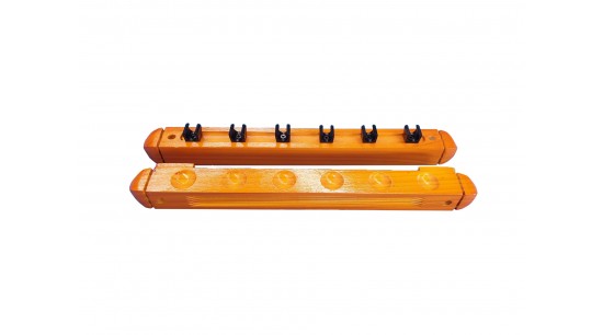 Queuehalter Antik für 6 Queues Chestnut