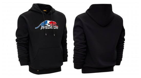 Kapuzenpullover Predator mit Frankreich Predator Logo S - XXL