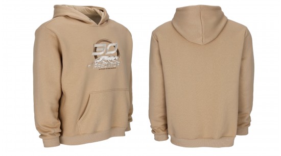 Kapuzenpullover Beige Predator mit 30th Gold Logo M - XL