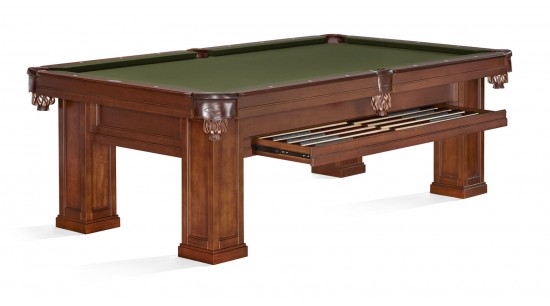 Pool Billardtisch Brunswick Oakland Chestnut 8Fuß 