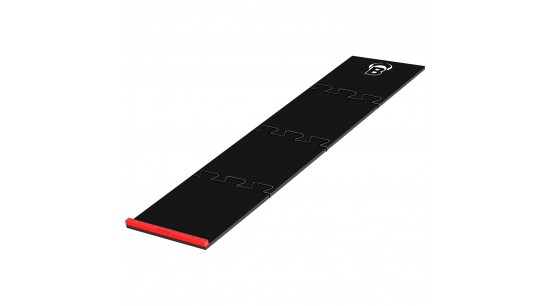 BULL'S Dart Mat, Puzzle Matte, Schaumstoff, inkl. Oche, 2,37 Meter