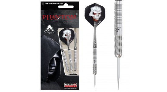 Steeldarts Bull's Phantom PT1 mit 80% Wolfram, 21 g