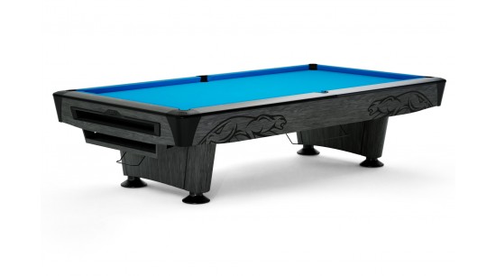 Pool Table Predator ARC Gray-Black Slate with Ball Return System