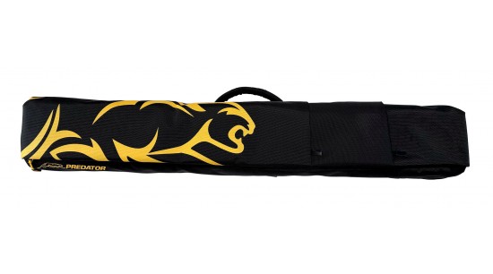 Queueköcher Predator Sport  Backpack 3/5 Schwarz, Gelbes Logo
