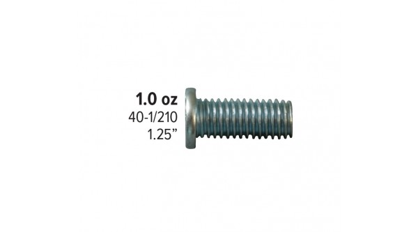 Gewichtschraube 1 oz 1/2 Inch für McDermott-Queues