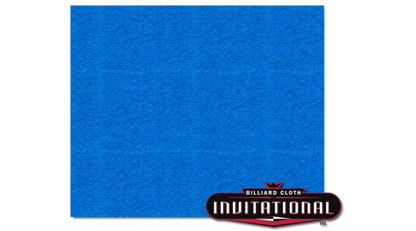 Billardtuch Championship 168cm Invitational Teflon 21oz Tournament Blue #084