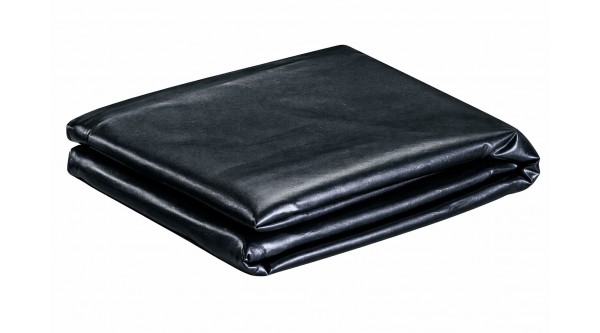 Billardtisch-Abdeckplane Vinyl 9ft  schwarz