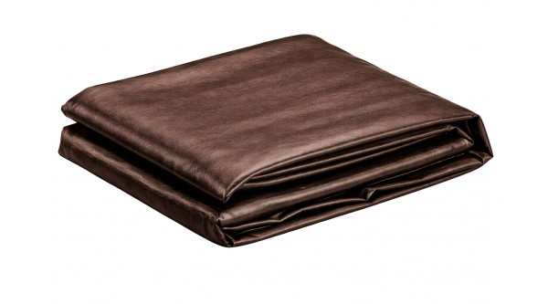 Billardtisch-Abdeckplane Vinyl 9ft  braun