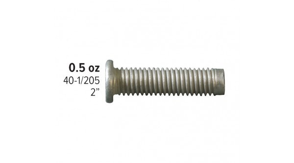 Weight Bolt McDermott - 0.5 oz 1/2 Inch