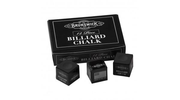 Brunswick Chalk black 12 pcs.
