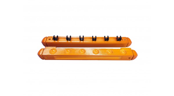 Cue Wallrack Antik for 6 Cues chestnut