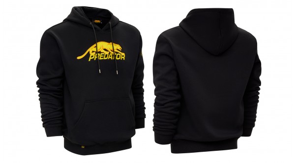 Kapuzenpullover Schwarz/Gelb Predator Logo SM - XXL