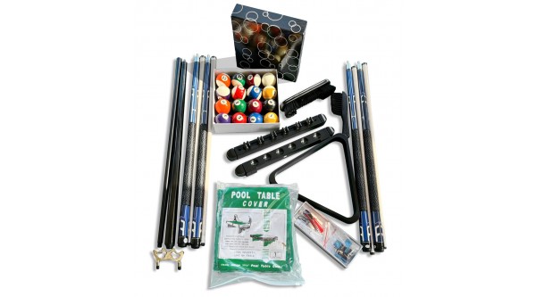 Basic equipment set Pool-Billiard  Cyber ​​Black  DeLuxe 