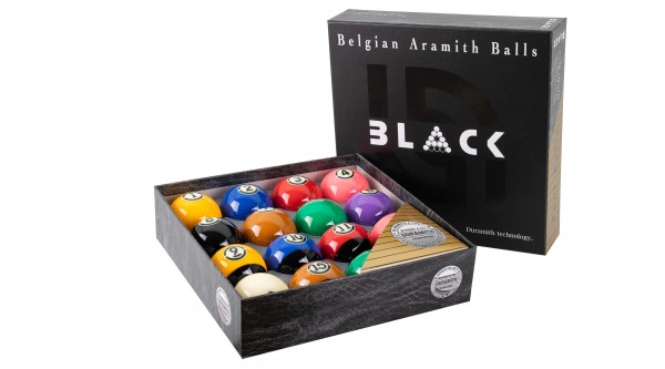 Pool Ball Set  Aramith Tournament BLACK 57,2mm