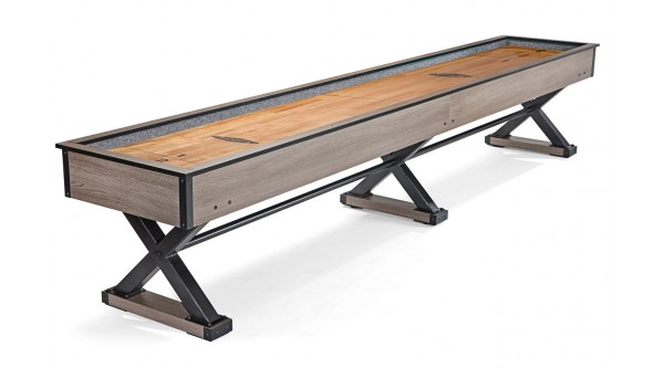 Shuffleboard Brunswick Premier, 12 Fuß Weathered Oak