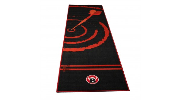 BULL'S Carpet Mat “140” Red – Textile Dart Mat