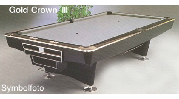 Brunswick Used Pool Tables >> Pool Table Brunswick Gold Crown Iii Hi Tech Black 9ft Used Brunswick Used Pool Tables >> Pool Table Brunswick Gold Crown Iii Hi Tech Black 9ft Used