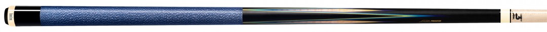 Pool Cue Predator 8 Point Sneaky Pete SP8 BC LW Black/Curly/Blue Points, 314-3 Shaft, Uni-Loc