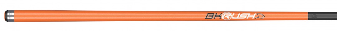 Predator Flare Orange BK Rush® Break Cue - No Wrap, Revo BK-R Carbon Fiber Shaft 