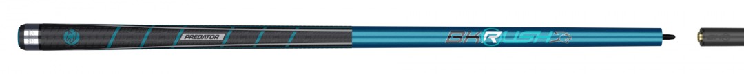 Predator Teal BK Rush Break Cue - Sport Wrap, Revo BK-R Carbon Fiber Shaft 