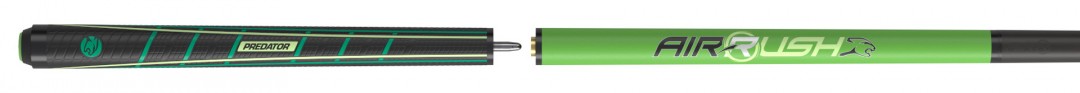 Predator Air Rush Neon Green Jump Cue - Sport Wrap