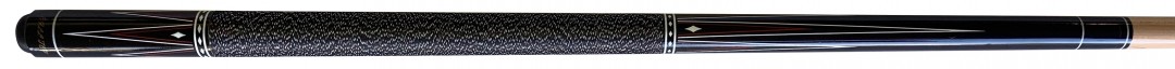 Billiard Pool Cue BILL TOP BT-10 black, Irish Linen wrap