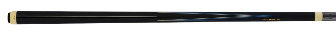 Karambol-Queue Predator CRM TrueSplice, 4-Punkt Schwarz/Blau, Uni-Loc