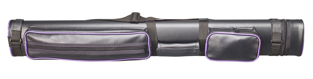 Queueköcher Oval 2/2 schwarz/purple mit Schultergurt 