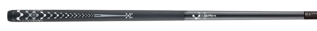 Break Queue Poison VX Schwarz/Grau mit Venom Carbon Fiber Shaft, Radial
