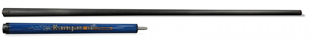 Little Monster Jump Cue Kangaroo Blue NW with Carbon Jump Shaft