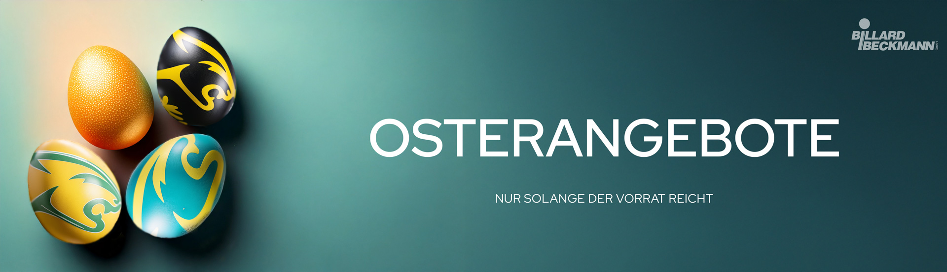 Banner ostern 2025 billard beckmann
